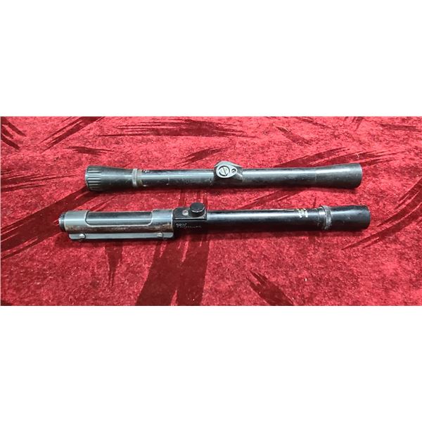 LIGHT 4X15 1973 WITH WEAVER 22 TIP OF SCOPE RAIL MOUNT AND WEAVER C4 SCOPE