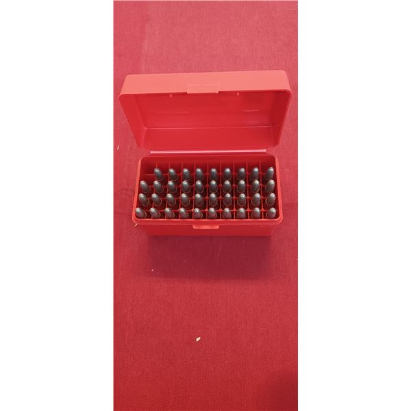 39 ROUNDS OF 308 WIN 220 GRAIN ROUND NOSE AMMO WITH CASE. NO SHIPPING
