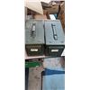 Image 1 : 2 METAL AMMO CASE NEAR NEW CONDITION