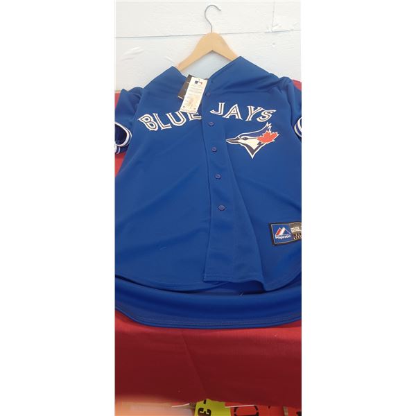 TORONTO BLUE JAYS BLUE OFFICIAL  JERSEY CABRERA #53  LG