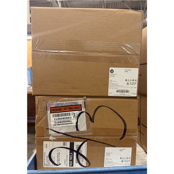 (2) Allen Bradley #281E-F12Z-10B-RRG ArmorStart Control Module Starter/Base