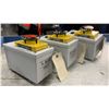 Image 2 : (3) Allen Bradley #800P-F2CAV Palm Operated Cycle Starts w/E-Stop ECS-4142