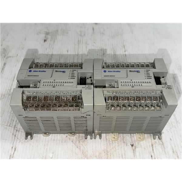 (2) Allen-Bradley #1762-L24BWA