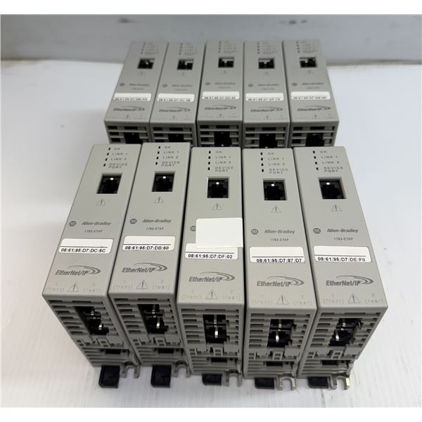 Lot of (10) Allen-Bradley #1783-ETAP