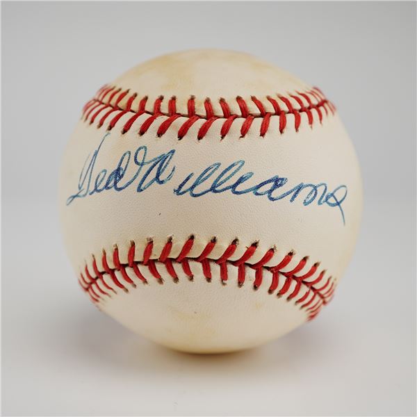 Ted Williams Signed Rawlings Official American League Baseball, PSA/DNA Authenticated LOA