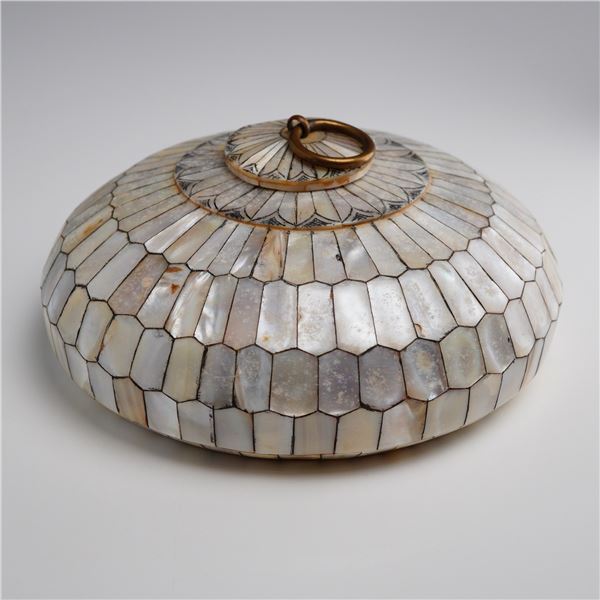 Mother of Pearl Inlay Lidded Box