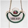 Image 2 : Crown Staffordshire, Bone China Sherry Decanter Marker, c.1920, Staffordshire, England