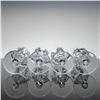 Image 3 : Set of Four Baccarat Crystal Wine Glasses, Auvergne Perigold