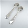 Image 2 : 2pc Kirk Stieff Sterling Silver Ice Cream Forks, Stieff Rose