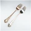 Image 2 : 2pc Lunt Sterling Silver Dinner Forks, Belle Meade