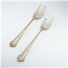 Image 1 : 2pc Lunt Sterling Silver Salad Forks, Belle Meade
