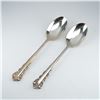 Image 1 : 2pc Lunt Sterling Silver Teaspoons, Belle Meade