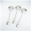 Image 2 : 3pc Kirk Stieff Sterling Silver Round Bowl Soup Spoons, Stieff Rose