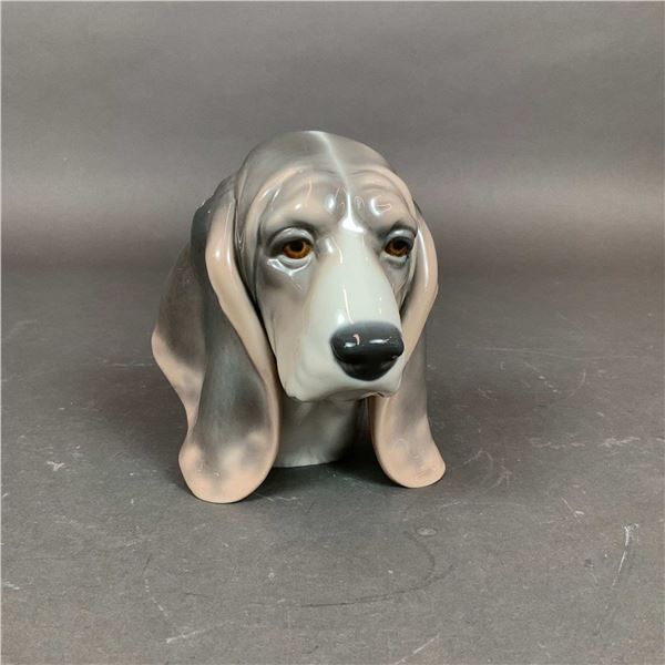 Lladro Porcelain Figurine, Dog's Head 01001149