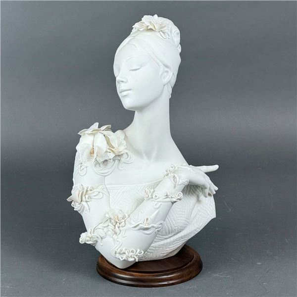 Lladro Matte Porcelain Bust, My Fair Lady 1018024