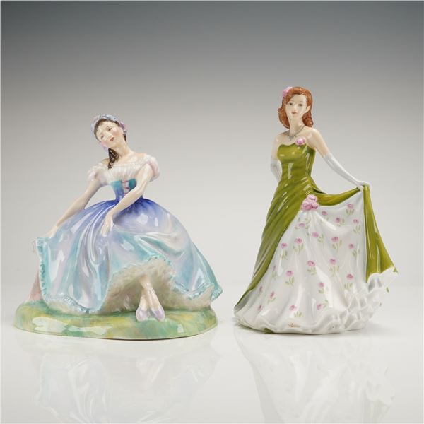 2 Royal Doulton Figurines, Garnet & Belle Laguna