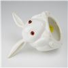 Image 4 : Bernard Moore White Glazed Porcelain Rabbit Figurine