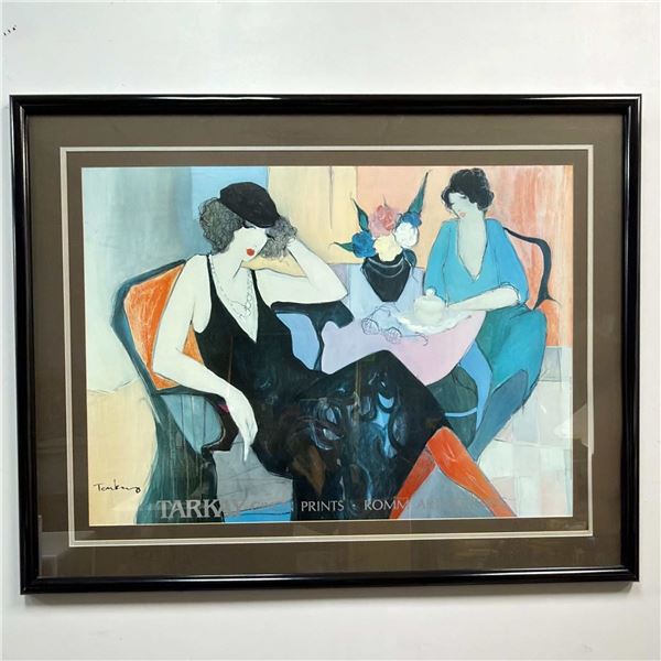 Itzchak Tarkay (Israeli, 1935-2012), Offset Lithograph Fine Art Poster on Paper, Maria and Susie