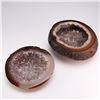 Image 2 : 2pc Citrite and Quartz Geode