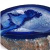 Image 3 : 2pc Blue Agate Geode Mini Bowls