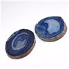 Image 4 : 2pc Blue Agate Geode Mini Bowls