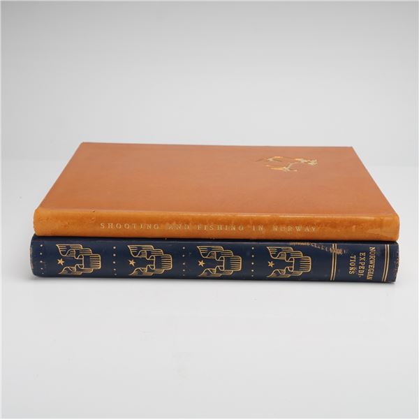 2pc Norwegian Expeditions Hardcover Books