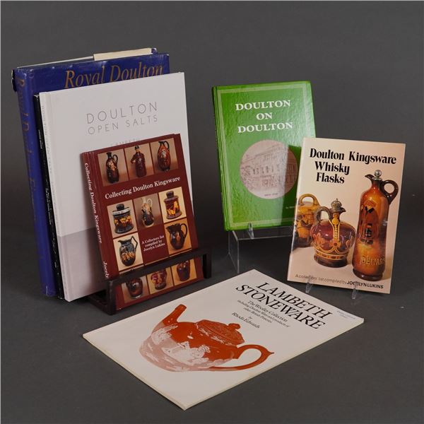 A Collection of Seven Royal Doulton Reference Books and Catalogs