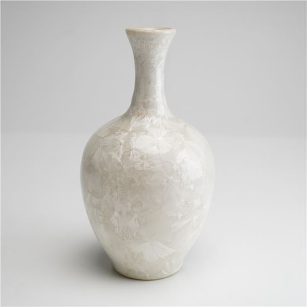 Frank Neef Seagrove Crystalline Glaze Porcelain Vase