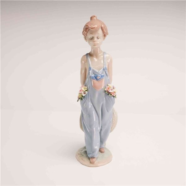 Lladro Collectors Society Porcelain Figurine Pocket Full of Wishes 01007650