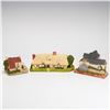 Image 2 : Three Royal Doulton Hand Painted Miniature Village Buildings