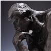 Image 3 : After Auguste Rodin, The Thinker, a Metal Figure
