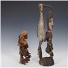 Image 2 : 2pc Tribal Carved Wooden Figures