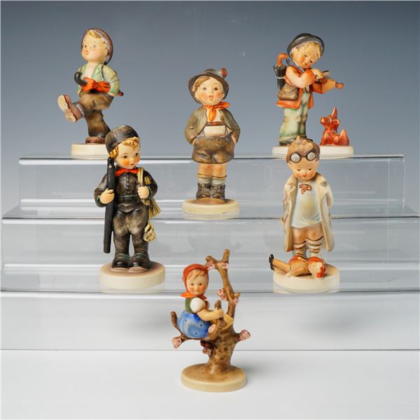 A Collection of Six M. I. Hummel Goebel Ceramic Figurines