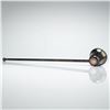 Image 2 : Silver Plated Candle Snuffer featuring a Pink Jasperware Shell Motif