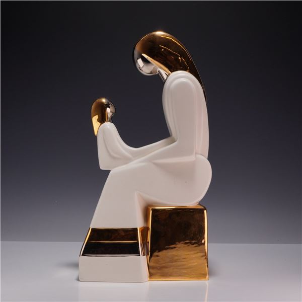 Ismael Cases for Cuita Ceramic Mother and Child Sculpture