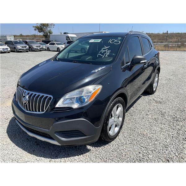 BUICK ENCORE 2016 OS/T-15 DAYS