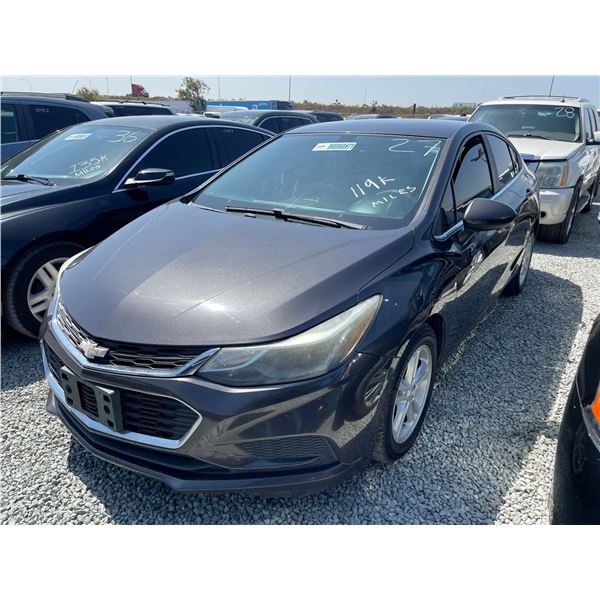 CHEVROLET CRUZE 2016 T-15 DAYS