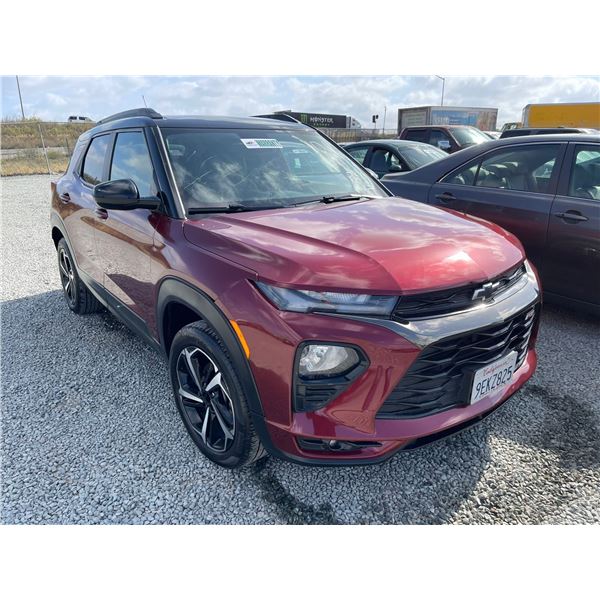 CHEVROLET TRAILBLAZER 2022 O/S-TITLE