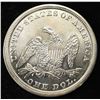Image 2 : 1853 SEATED LIBERTY DOLLAR AU/BU
