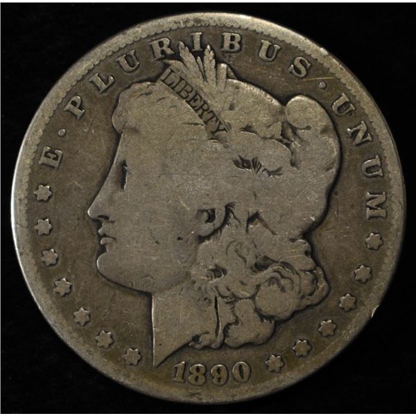 1890-CC MORGAN DOLLAR GOOD