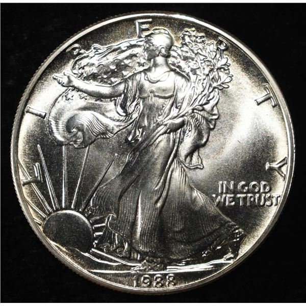 1988 AMERICAN SILVER EAGLE