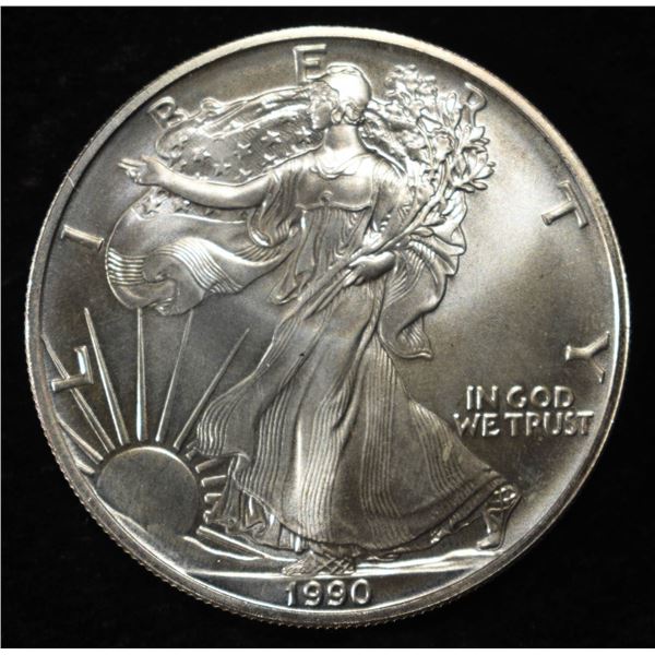 1990 AMERICAN SILVER EAGLE