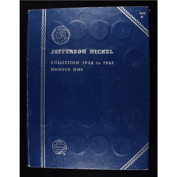 JEFFERSON NICKEL COLLECTION WHITMAN