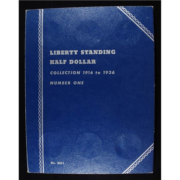 LIBERTY STANDING HALF DOLLAR WHITMAN