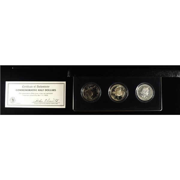 (3) HALF DOLLAR COMMEMS SET