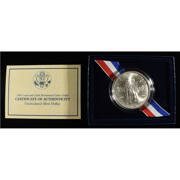 2004-P $1 COMMEM LEWIS & CLARK PROOF