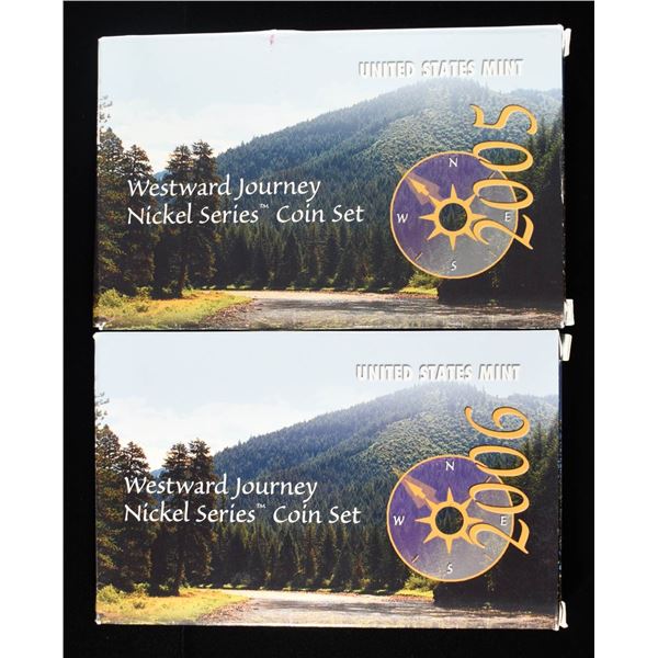 2005 & 2006 WESTWARD JOURNEY NICKEL SET