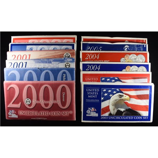 2000-2005 MINT SETS