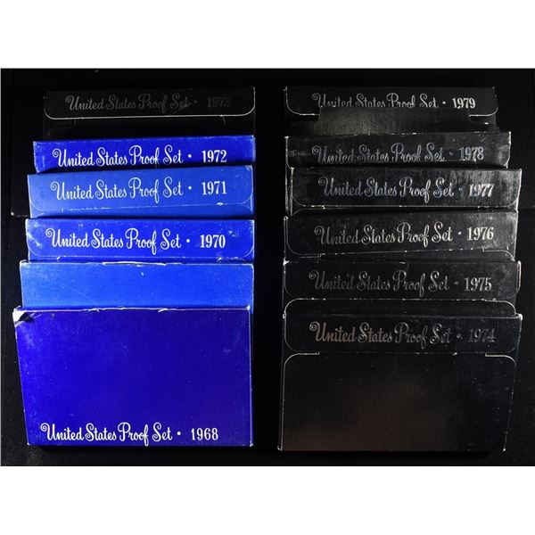 1968-79 US PROOF SETS