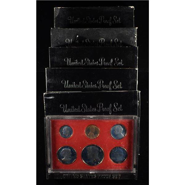 (6) 1981 PROOF SETS